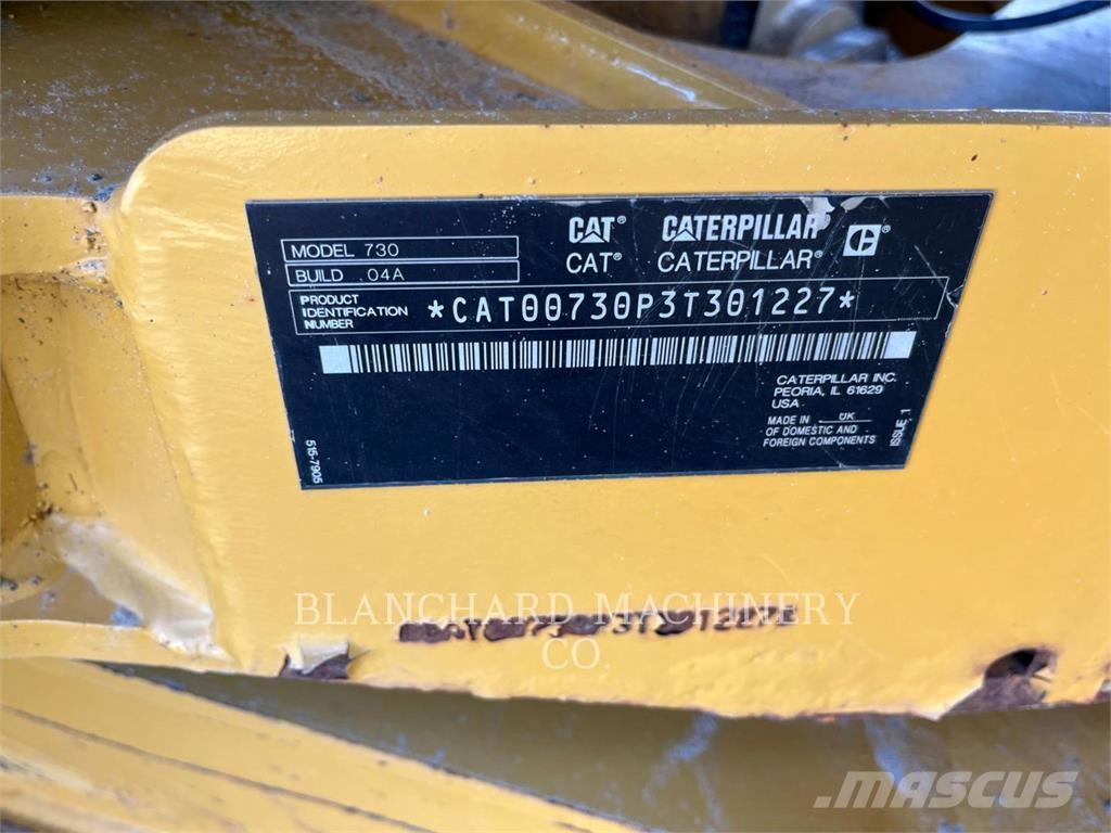 CAT 730 Artikulētie pašizgāzēji