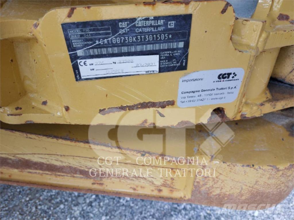 CAT 730 Artikulētie pašizgāzēji