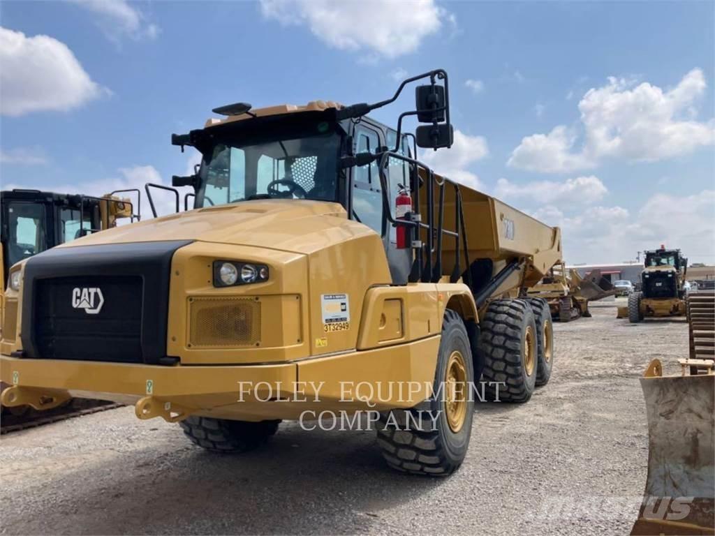 CAT 730-04 Artikulētie pašizgāzēji