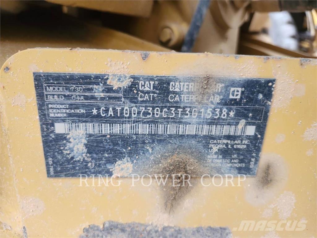 CAT 730TG Artikulētie pašizgāzēji