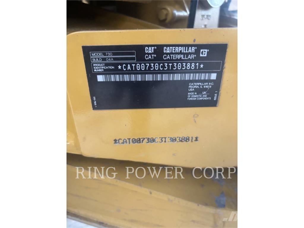 CAT 730TG Artikulētie pašizgāzēji