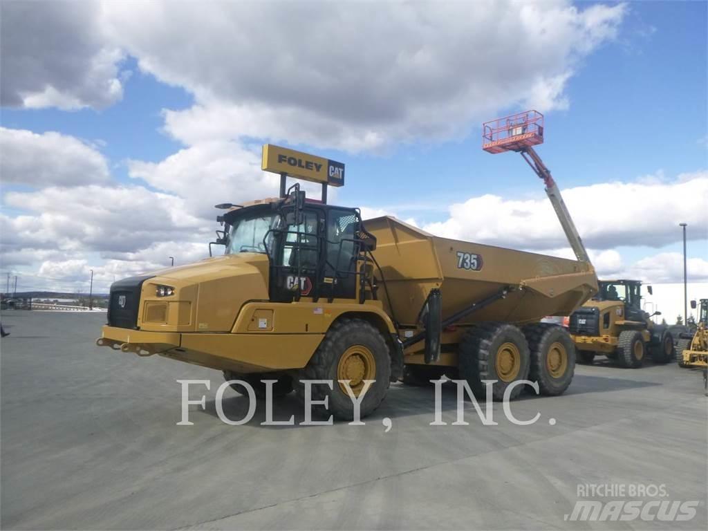 CAT 735-04 Artikulētie pašizgāzēji