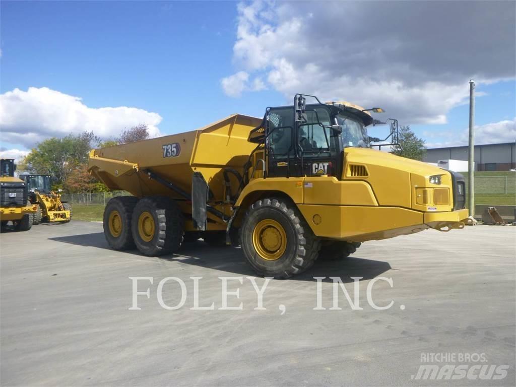 CAT 735-04 Artikulētie pašizgāzēji