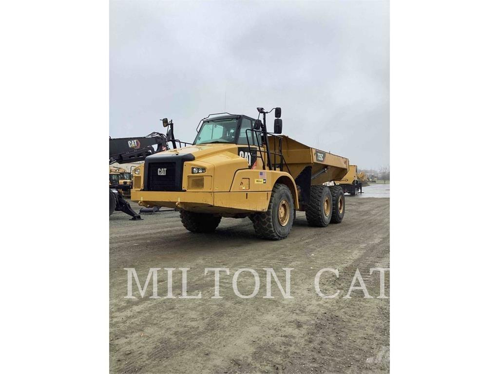 CAT 735C Artikulētie pašizgāzēji