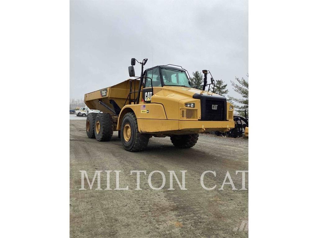 CAT 735C Artikulētie pašizgāzēji