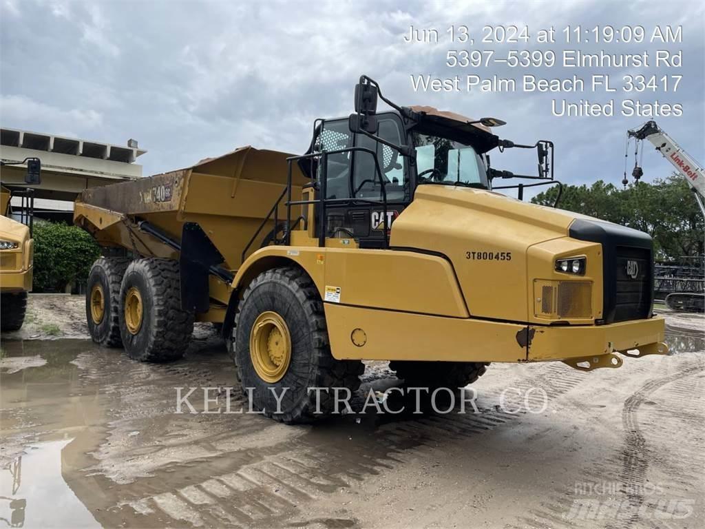 CAT 740 Artikulētie pašizgāzēji