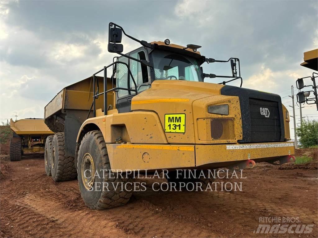 CAT 740-04GC Artikulētie pašizgāzēji