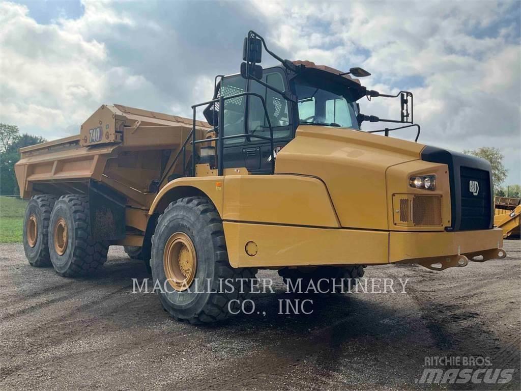 CAT 740 EJECTOR Artikulētie pašizgāzēji