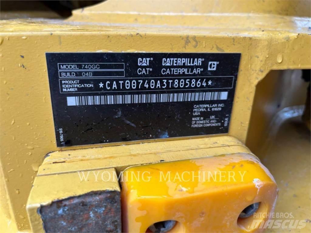 CAT 740 GC Artikulētie pašizgāzēji