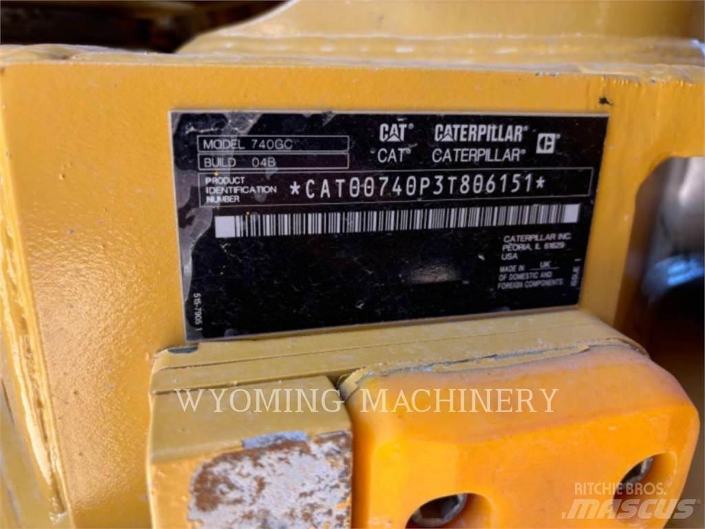 CAT 740 GC Artikulētie pašizgāzēji