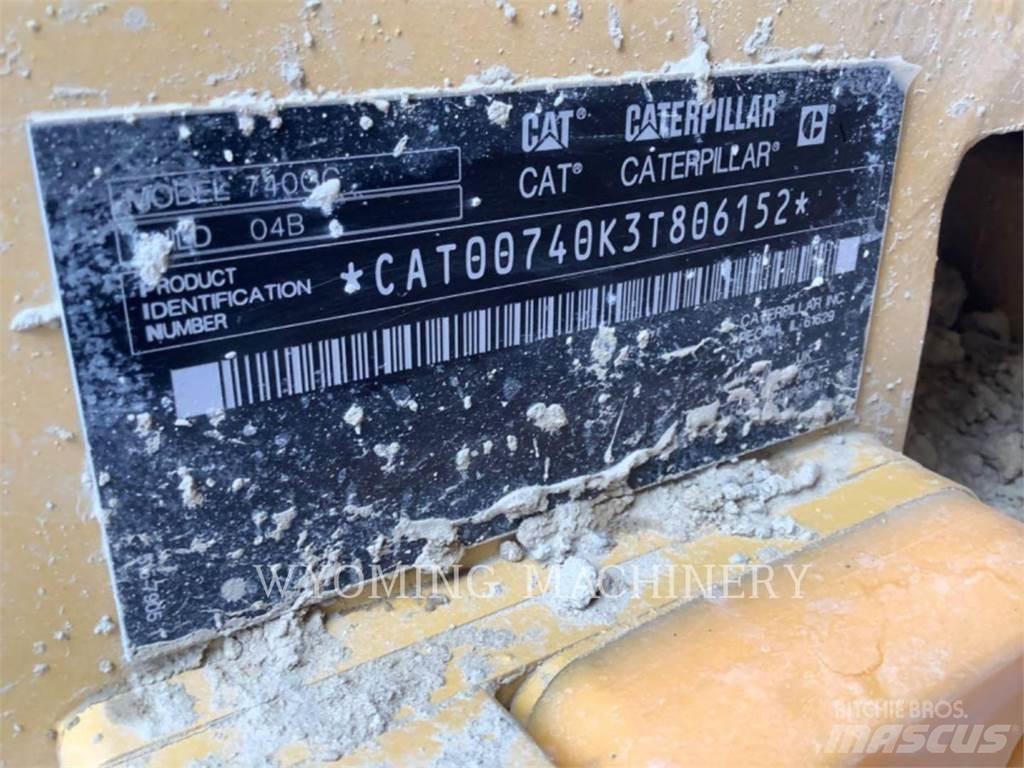 CAT 740 GC Artikulētie pašizgāzēji