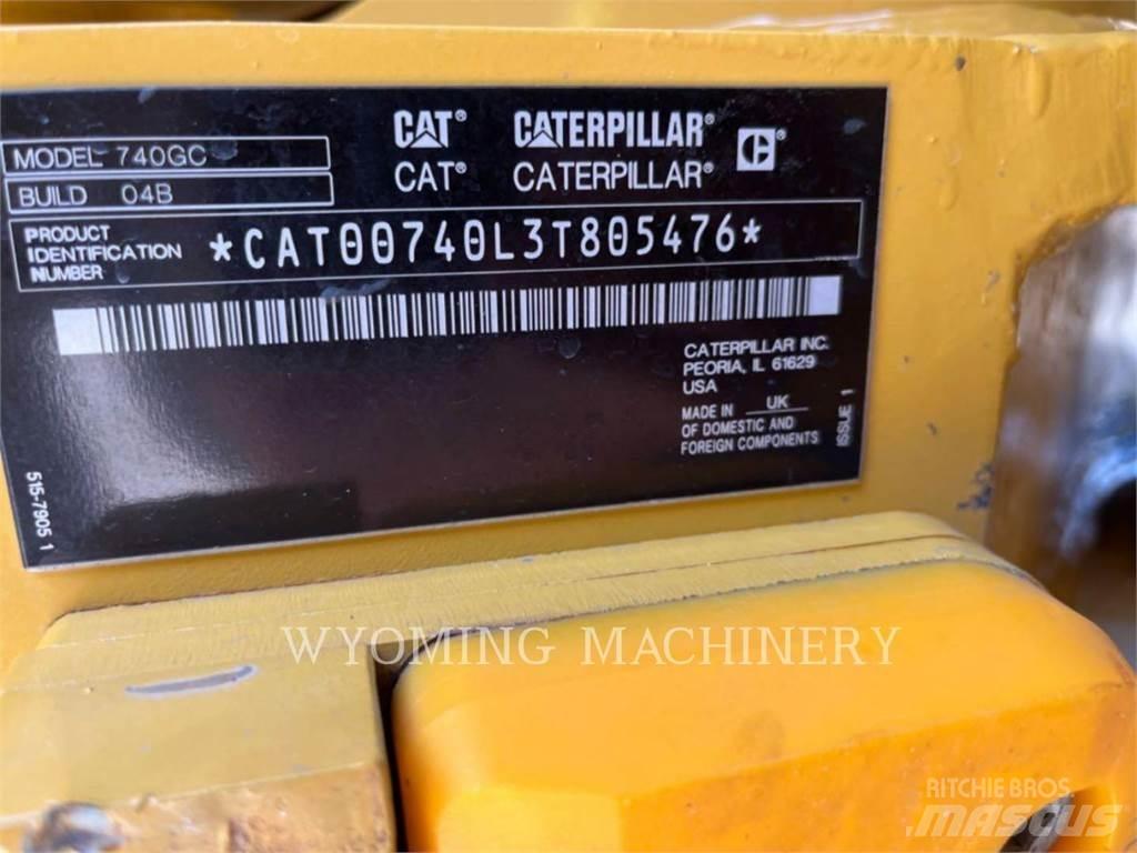 CAT 740 GC Artikulētie pašizgāzēji