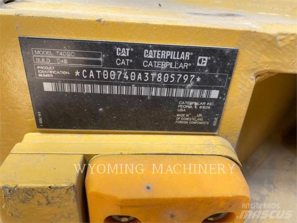 CAT 740 GC Artikulētie pašizgāzēji