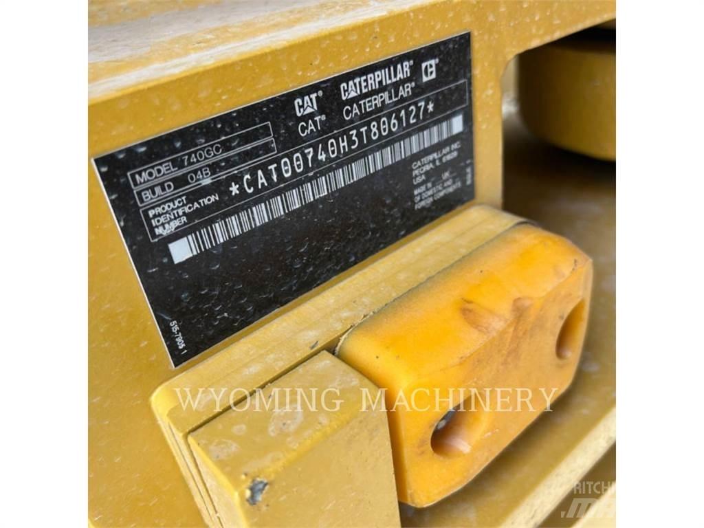 CAT 740 GC Artikulētie pašizgāzēji