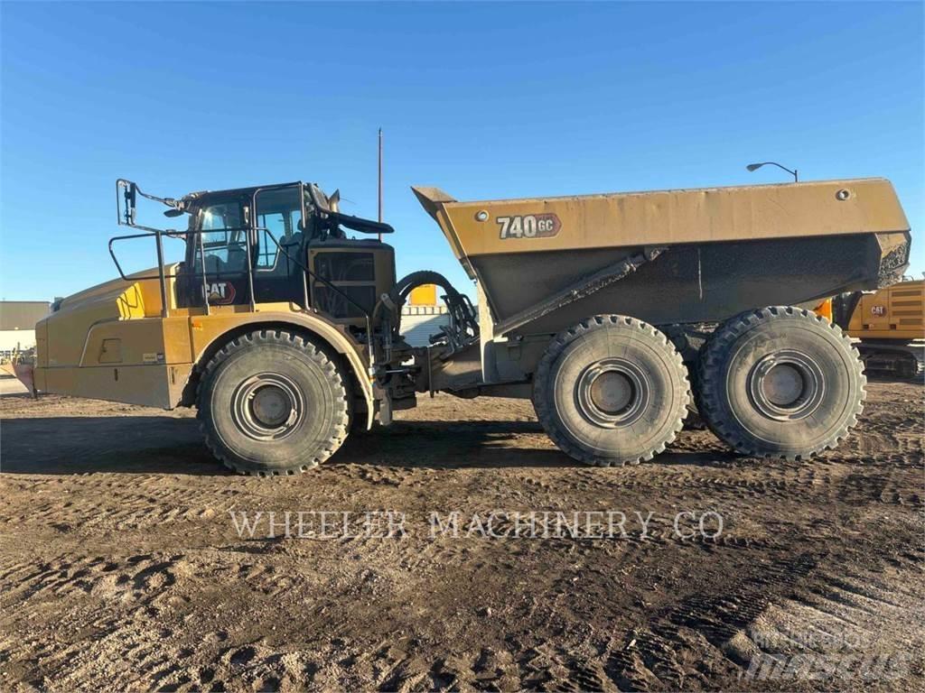 CAT 740 GC Artikulētie pašizgāzēji