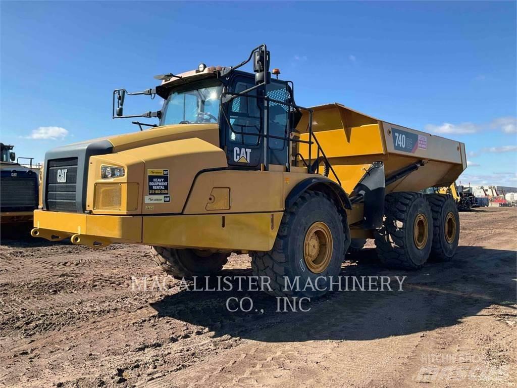 CAT 740 GC Artikulētie pašizgāzēji