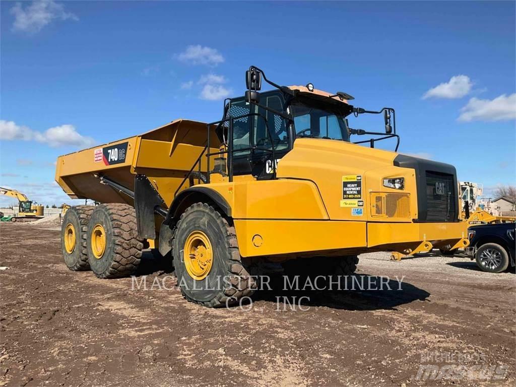 CAT 740 GC Artikulētie pašizgāzēji