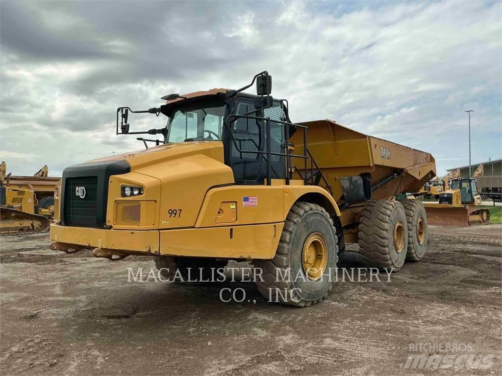 CAT 740 GC Artikulētie pašizgāzēji