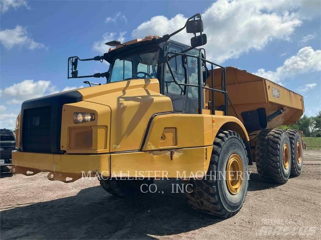 CAT 740 GC Artikulētie pašizgāzēji
