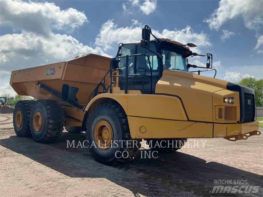 CAT 740 GC Artikulētie pašizgāzēji