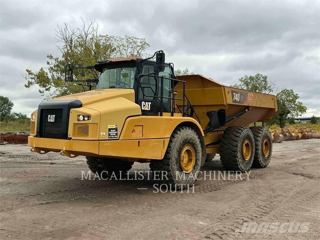 CAT 740 GC Artikulētie pašizgāzēji