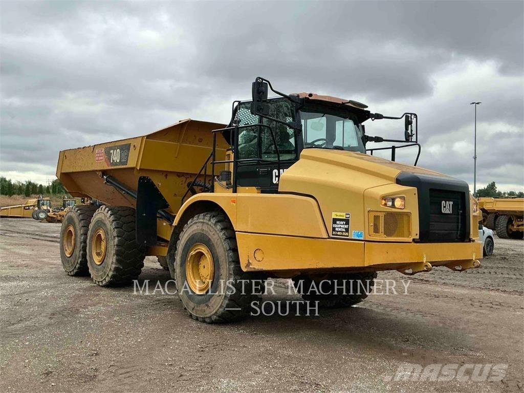 CAT 740 GC Artikulētie pašizgāzēji