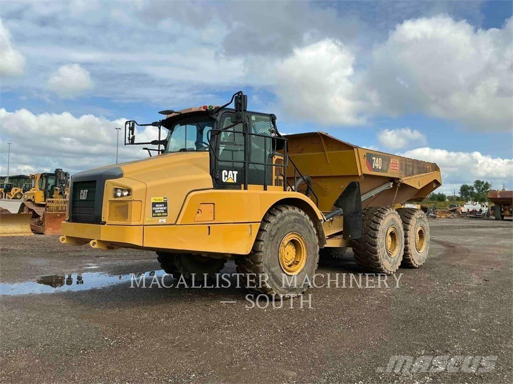 CAT 740 GC Artikulētie pašizgāzēji
