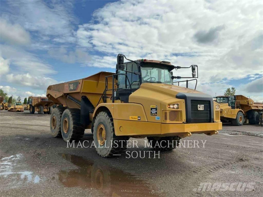 CAT 740 GC Artikulētie pašizgāzēji
