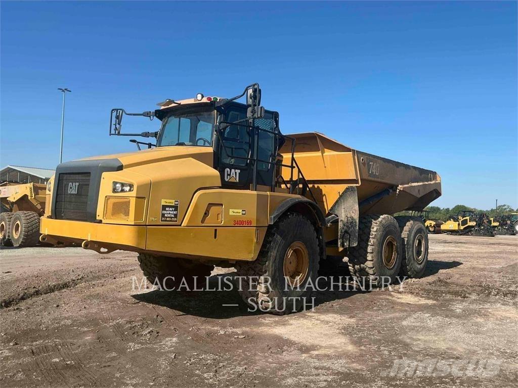CAT 740 GC Artikulētie pašizgāzēji