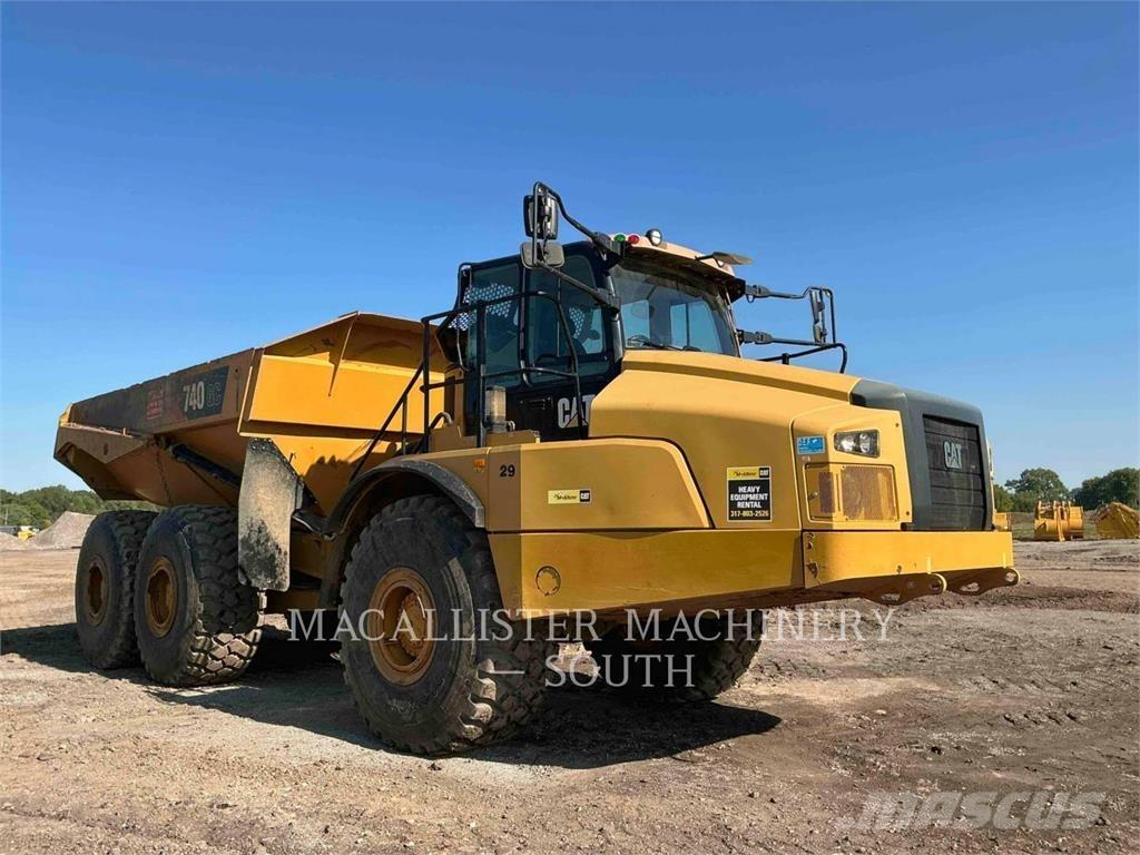CAT 740 GC Artikulētie pašizgāzēji