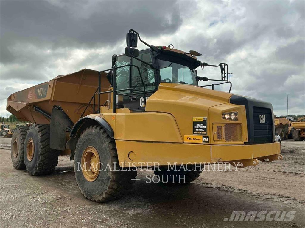 CAT 740 GC Artikulētie pašizgāzēji