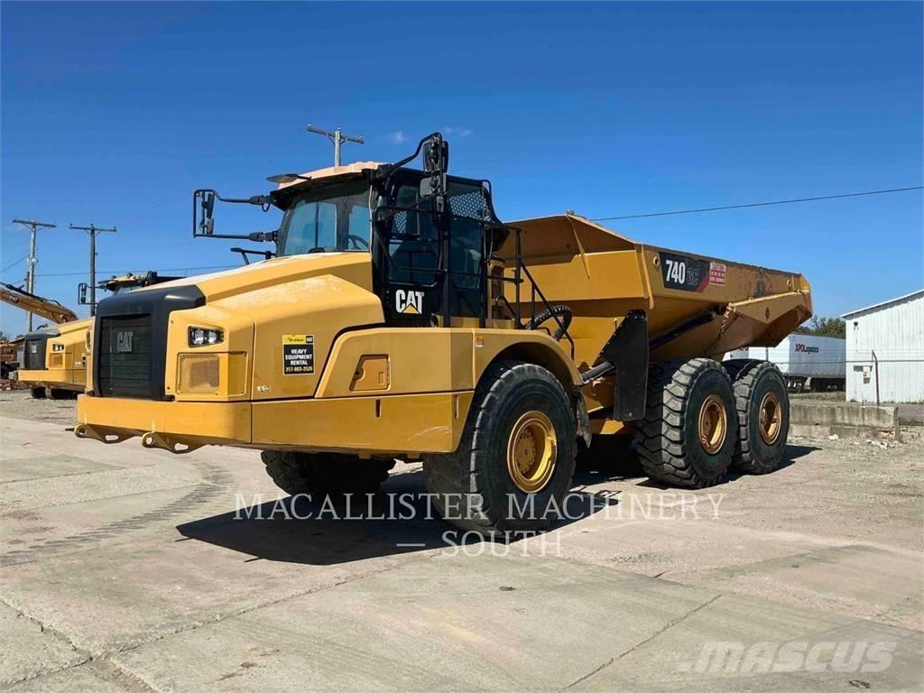 CAT 740 GC Artikulētie pašizgāzēji