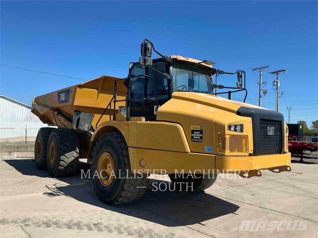 CAT 740 GC Artikulētie pašizgāzēji