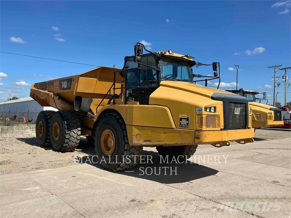 CAT 740 GC Artikulētie pašizgāzēji
