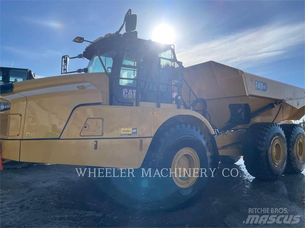 CAT 740 GC TG Artikulētie pašizgāzēji