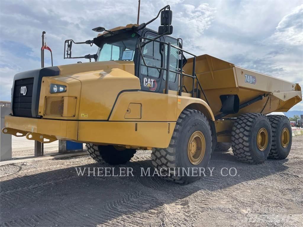 CAT 740 GC TG Artikulētie pašizgāzēji