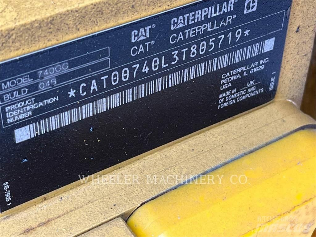 CAT 740 GC TG Artikulētie pašizgāzēji
