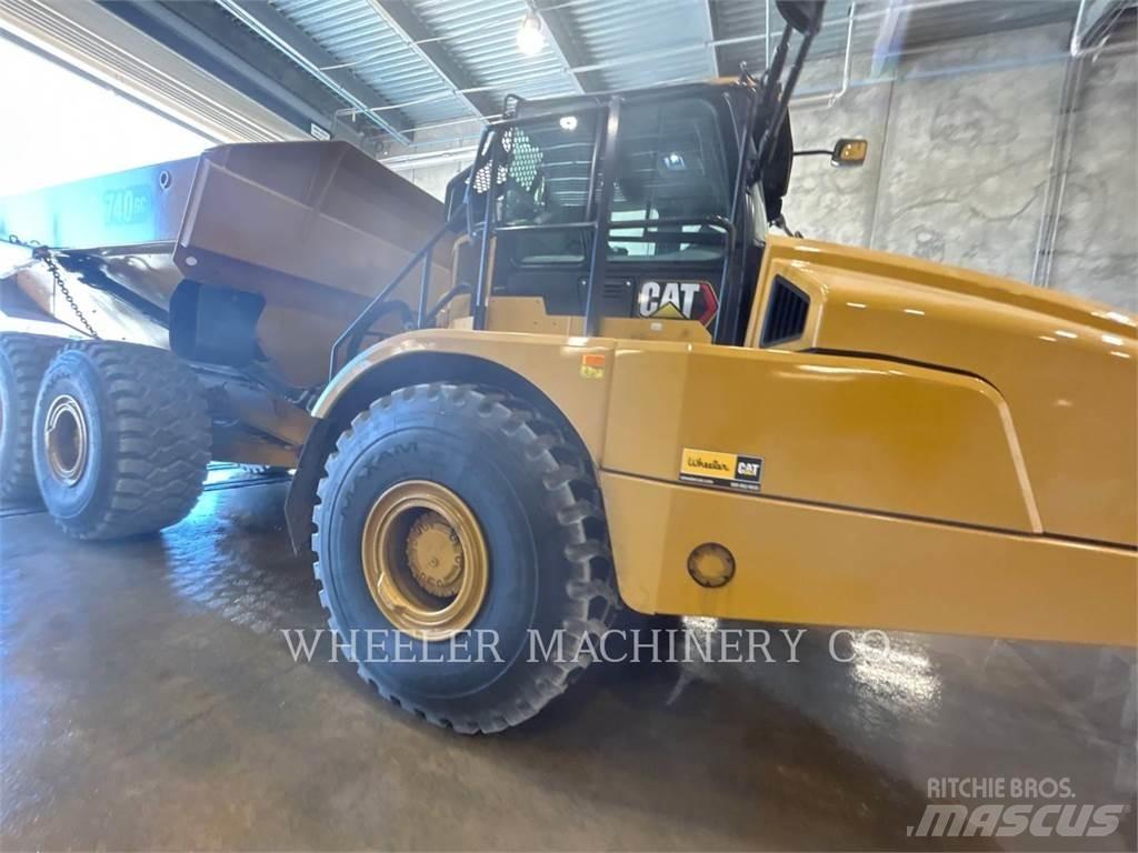 CAT 740 GC TG Artikulētie pašizgāzēji