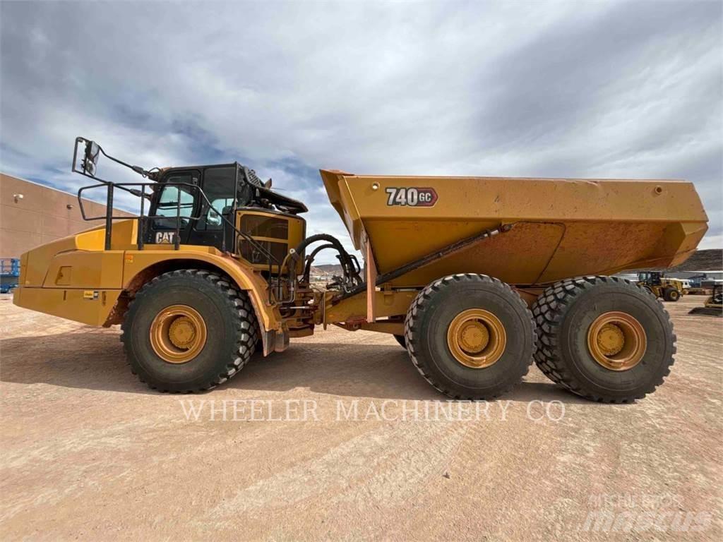 CAT 740 GC TG Artikulētie pašizgāzēji