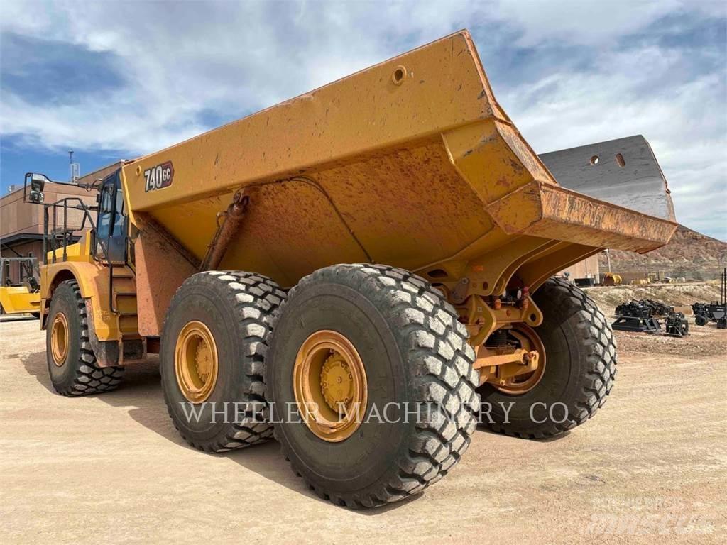 CAT 740 GC TG Artikulētie pašizgāzēji