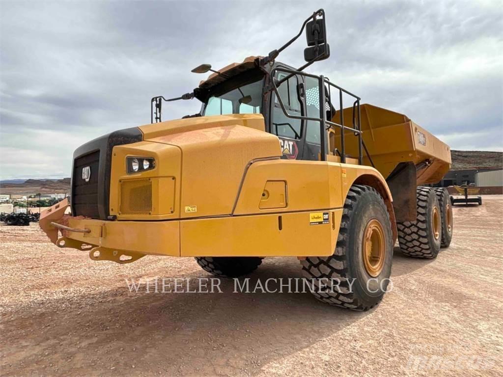 CAT 740 GC TG Artikulētie pašizgāzēji