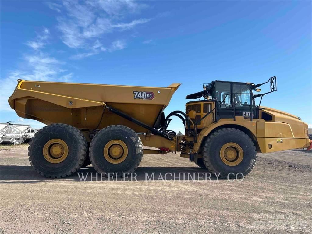 CAT 740 GC TG Artikulētie pašizgāzēji