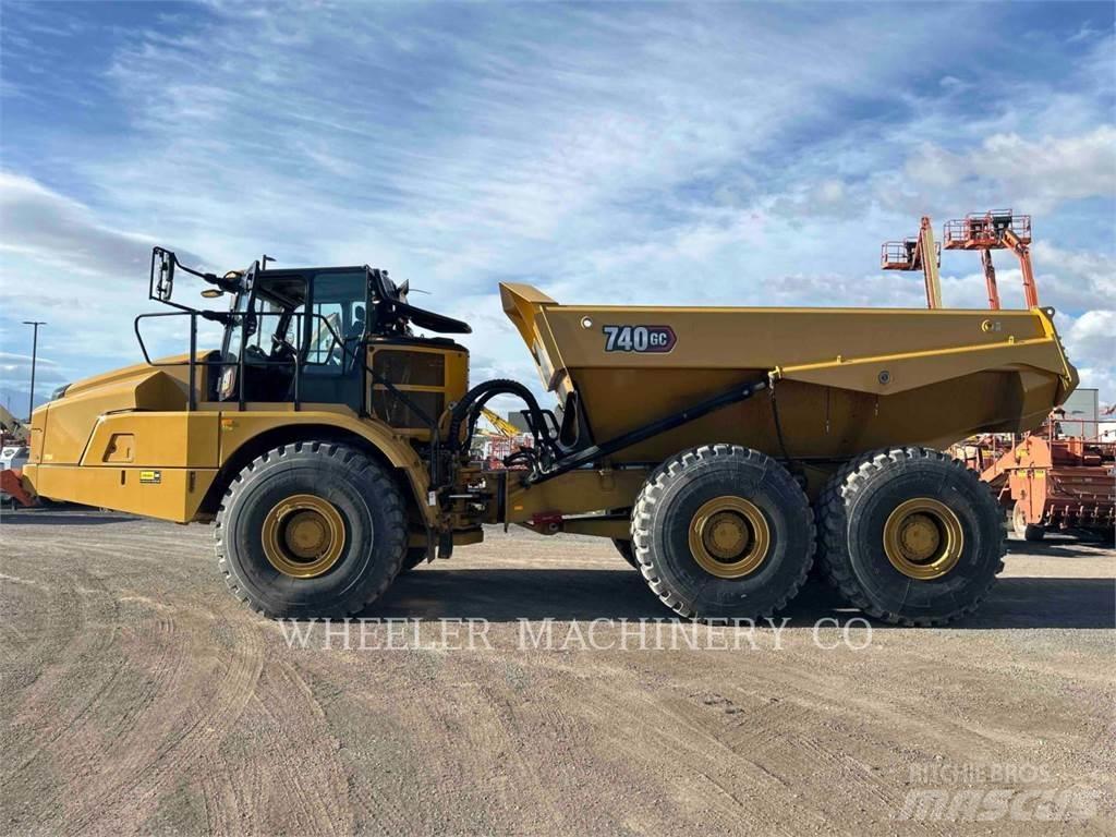 CAT 740 GC TG Artikulētie pašizgāzēji