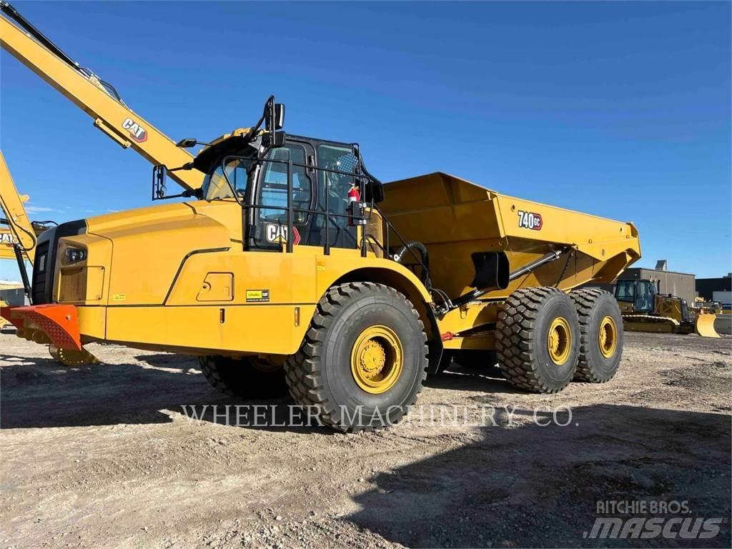 CAT 740 GC TG Artikulētie pašizgāzēji