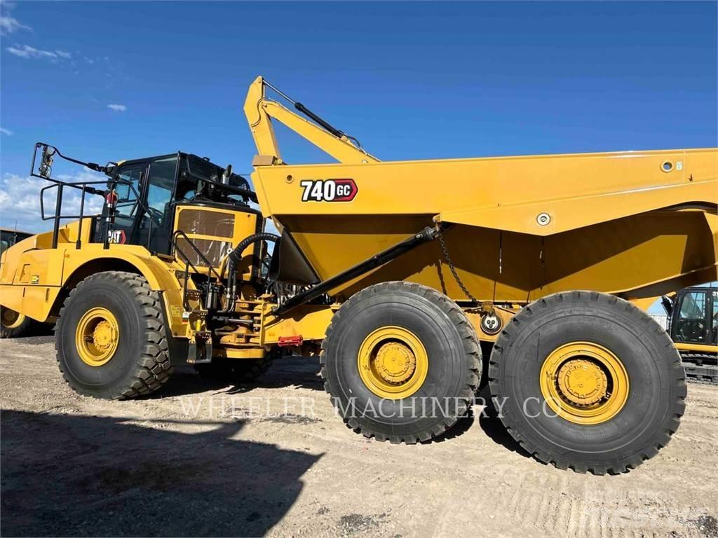 CAT 740 GC TG Artikulētie pašizgāzēji