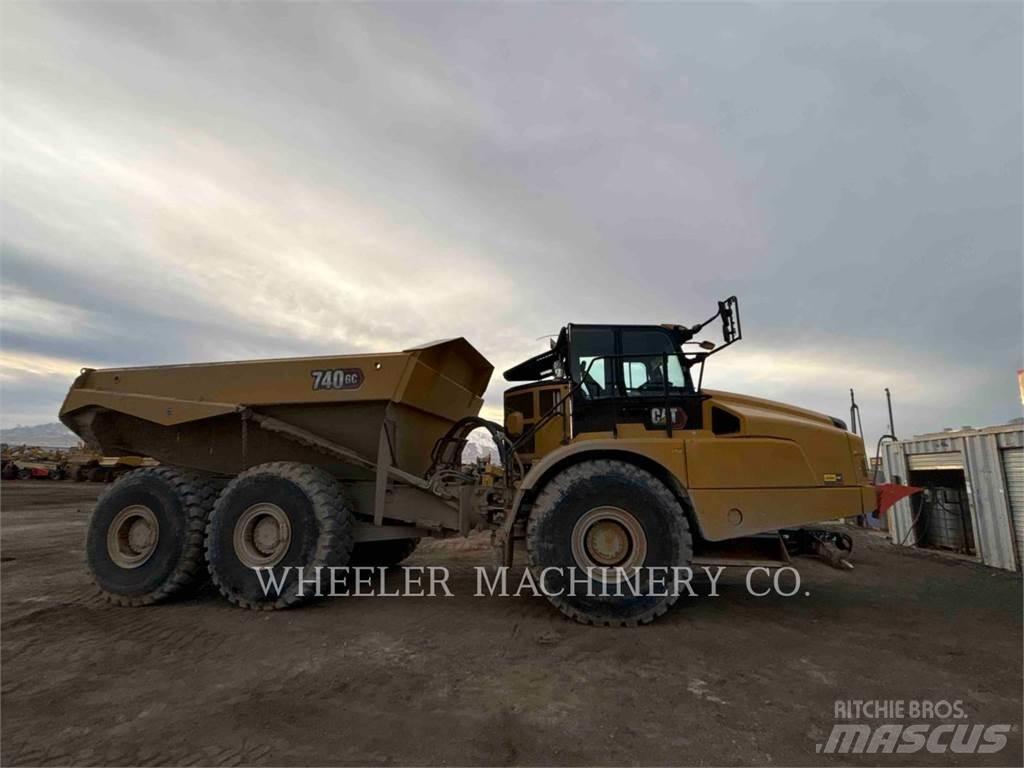 CAT 740 GC TG Artikulētie pašizgāzēji