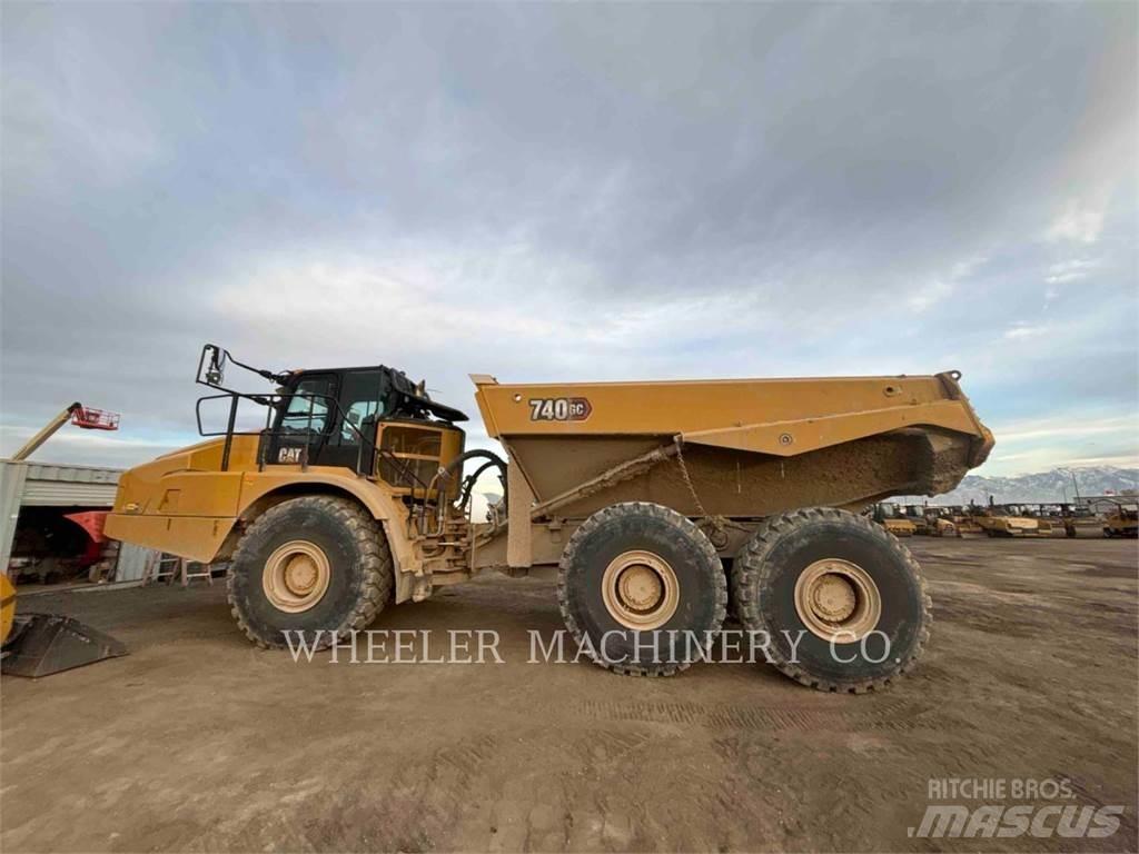 CAT 740 GC TG Artikulētie pašizgāzēji