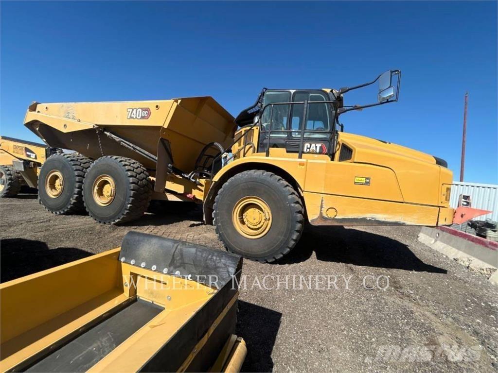 CAT 740 GC TG Artikulētie pašizgāzēji