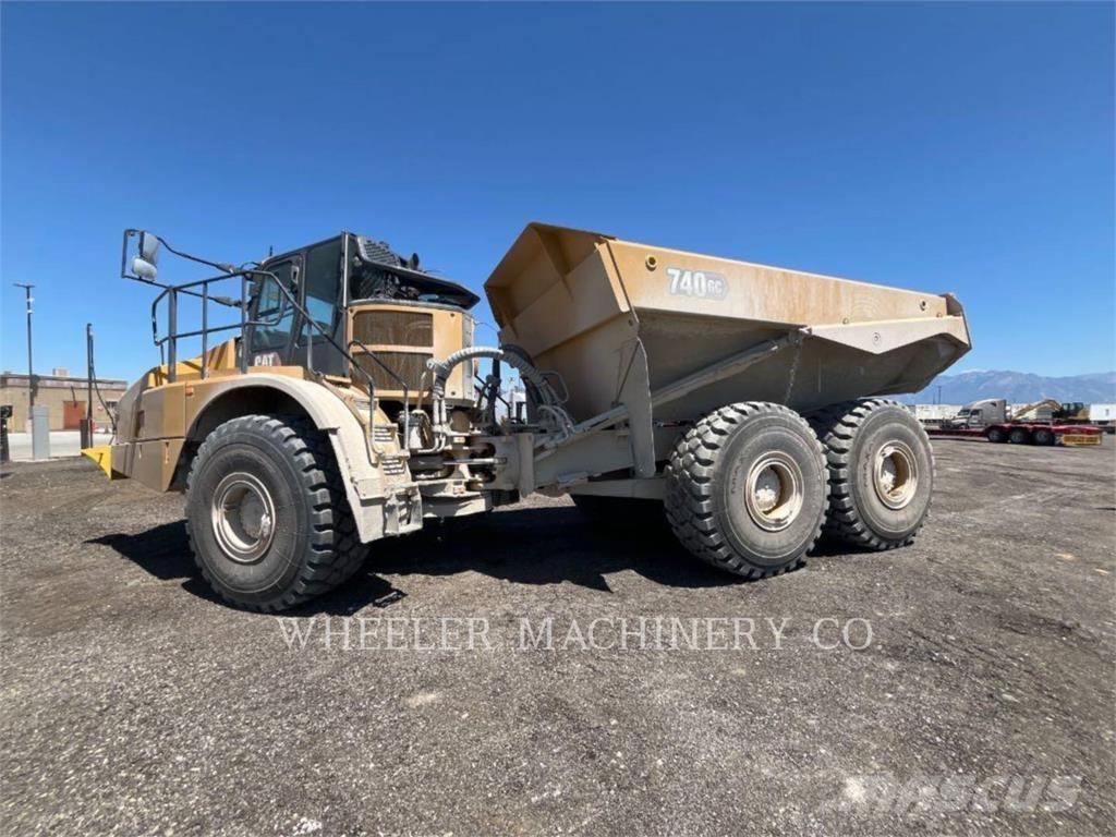CAT 740 GC TG Artikulētie pašizgāzēji