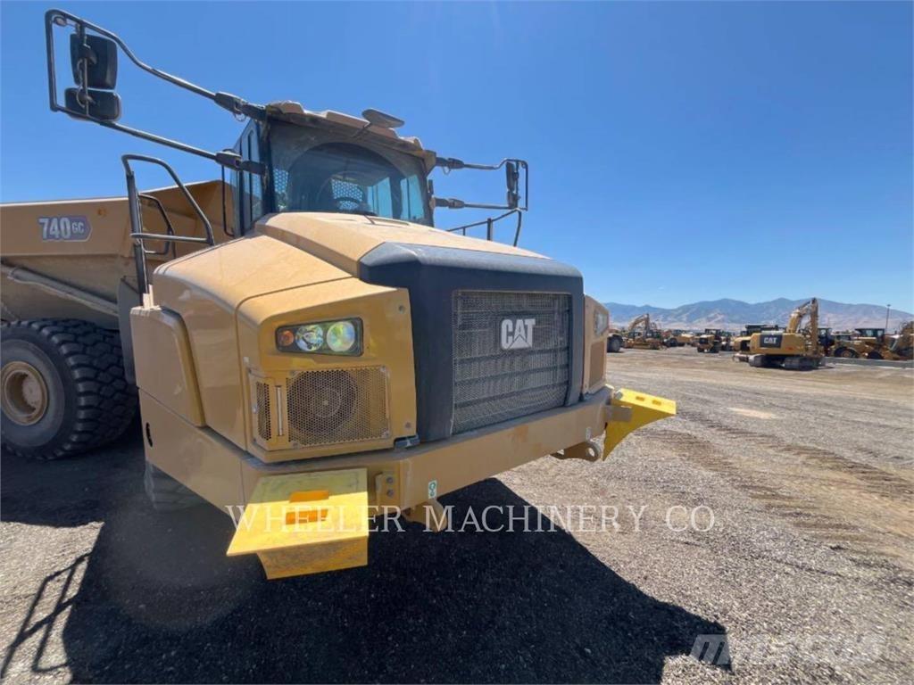 CAT 740 GC TG Artikulētie pašizgāzēji